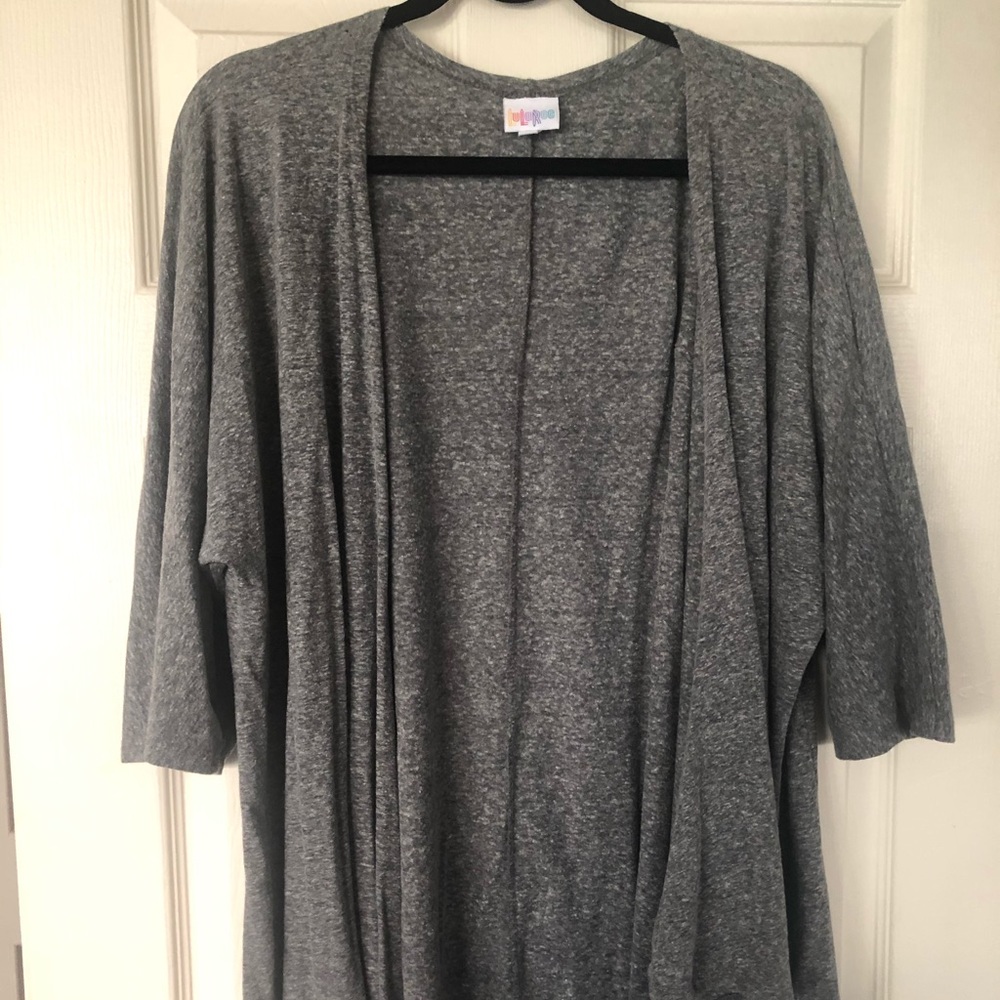 Lularoe Monroe cardigan size L EUC